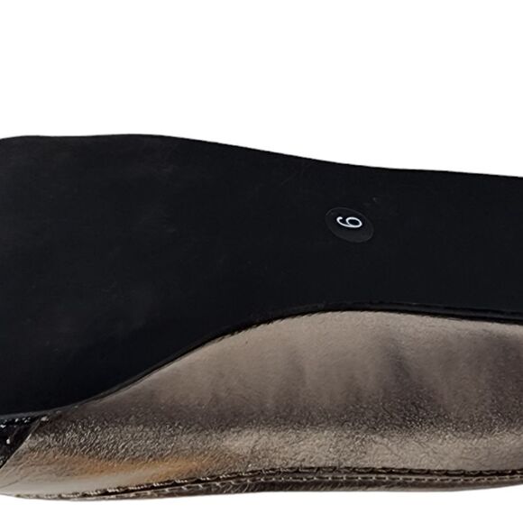 Banana Republic Grey buckle Flats Ballet Shoes - Picture 5 of 5